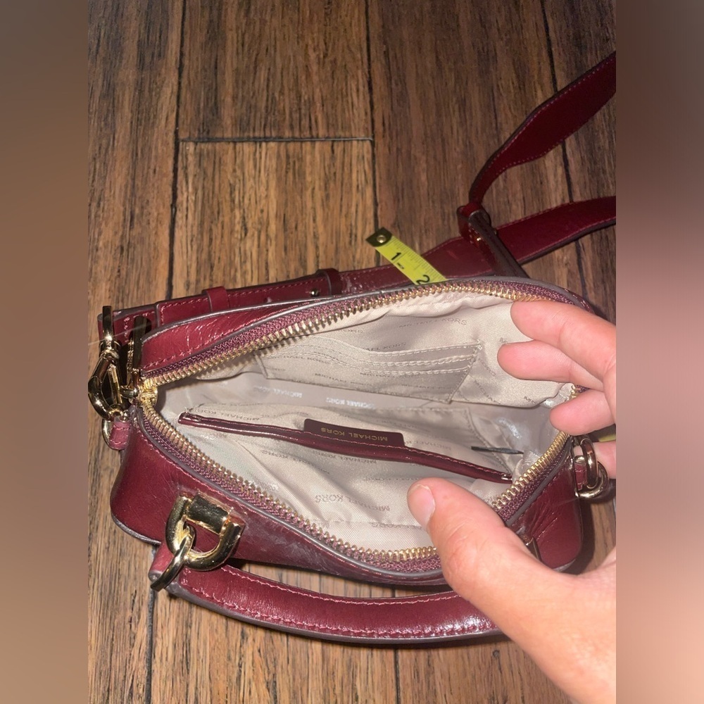 Michael Kors camera bag crossbody bag travel bag top handle bag vanity purse - Picture 16 of 17